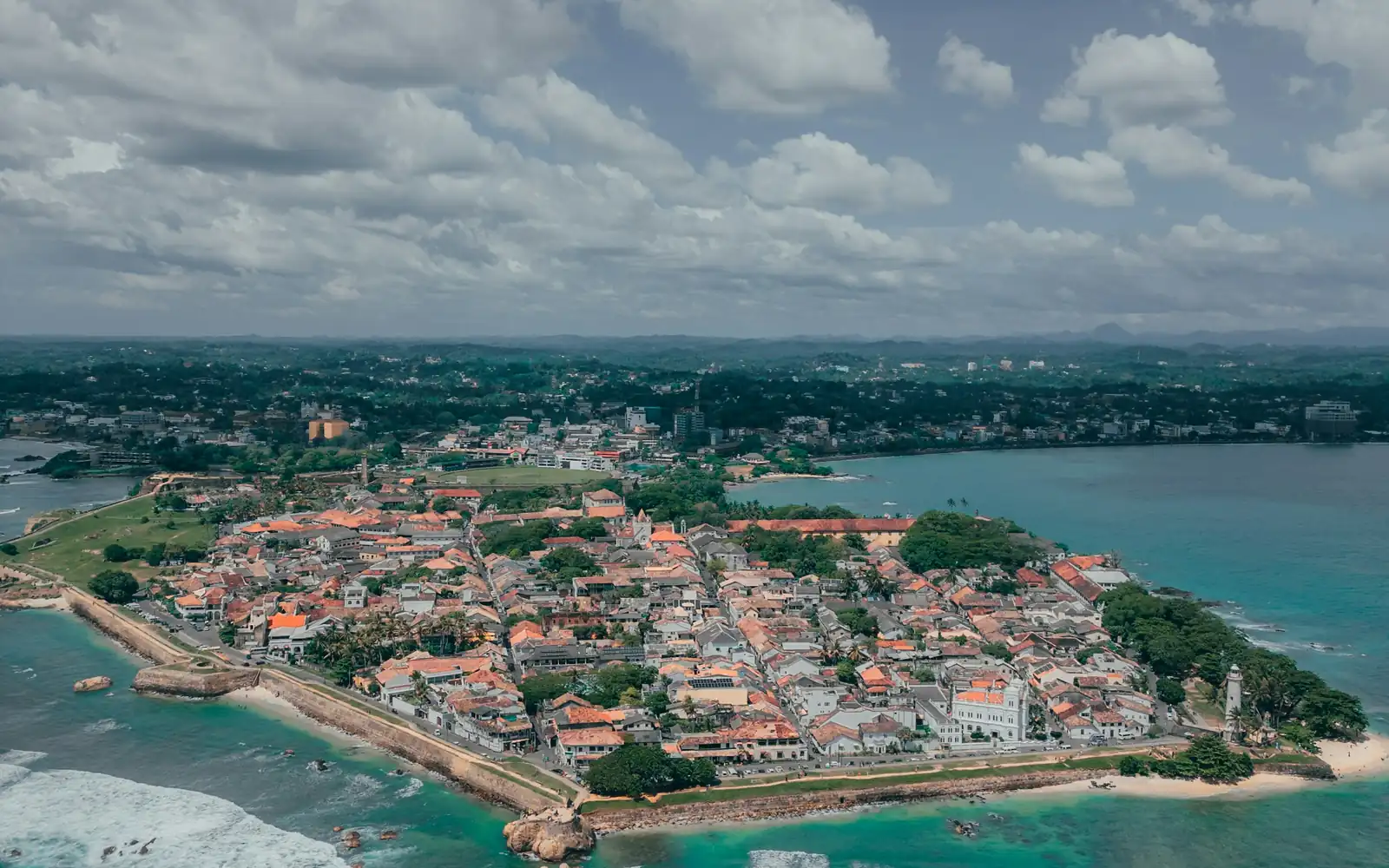 Galle Fort seen from above